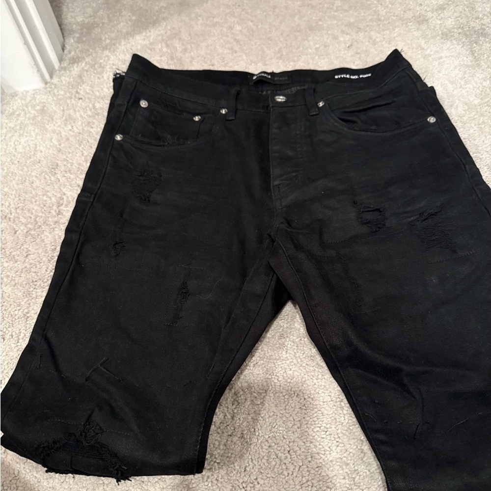 Men's Jet Black Skinny Jeans